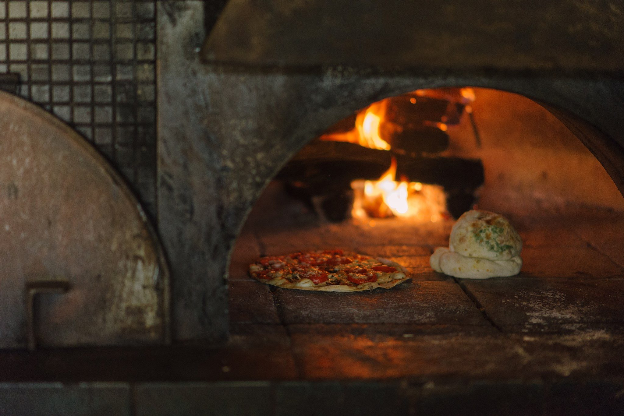 WOOD-FIRED PIZZA